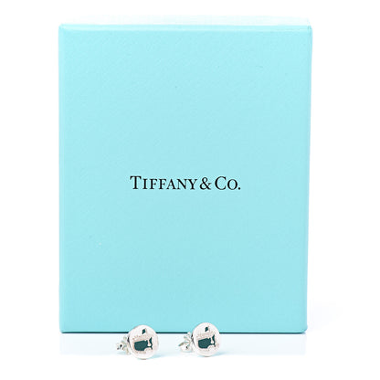 Tiffany Sterling Silver Enamel Masters Augusta National Earrings Green 8 of 8