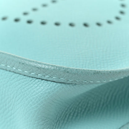Hermes Epsom Evelyne TPM Bleu Atoll Bleu Zanzibar 9 of 17