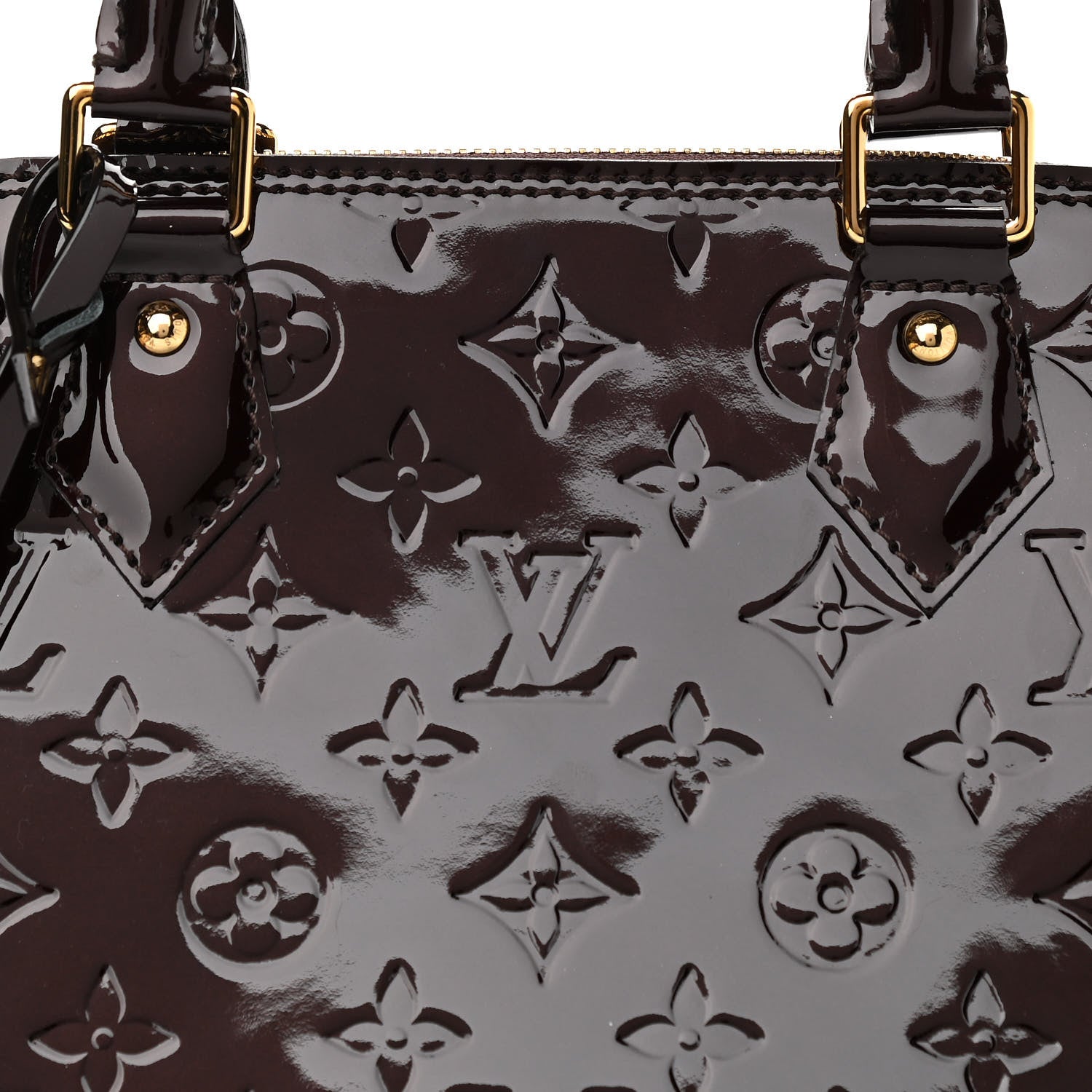 Louis Vuitton Vernis Alma PM Amarante 7 of 10