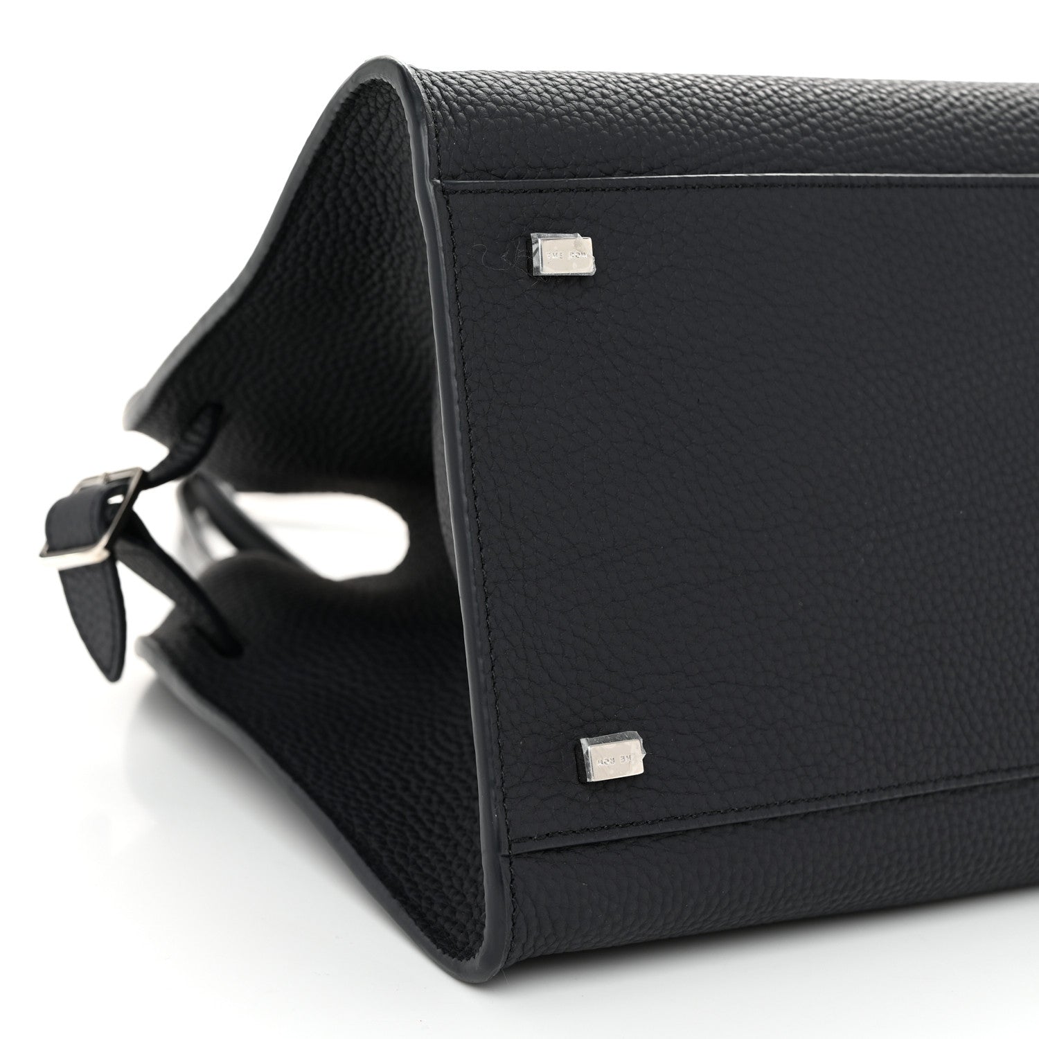 The Row Matte Grained Calfskin Soft Margaux 12 Marine 8 of 9