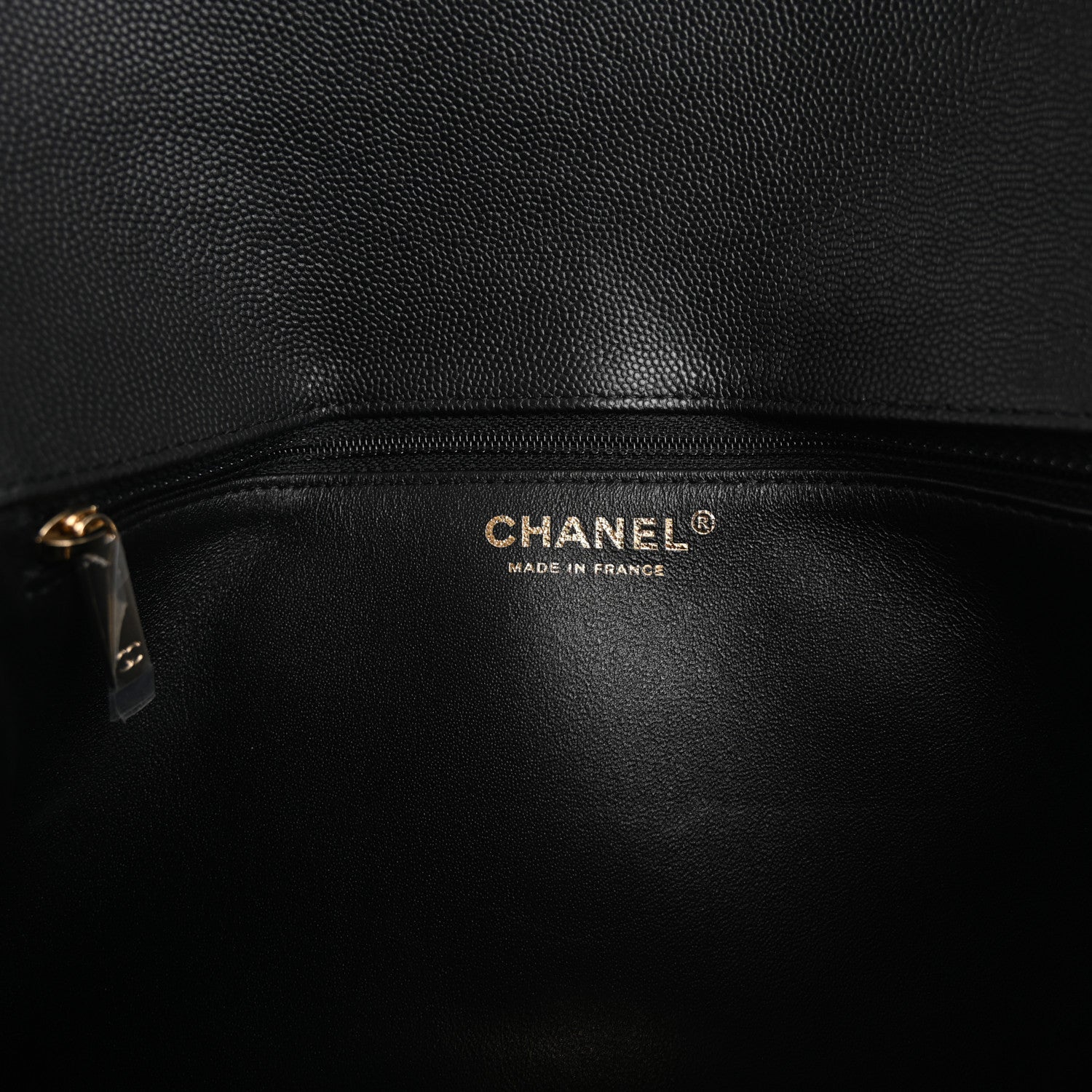 Chanel Caviar Quilted Flap Clutch Black 6 of 9