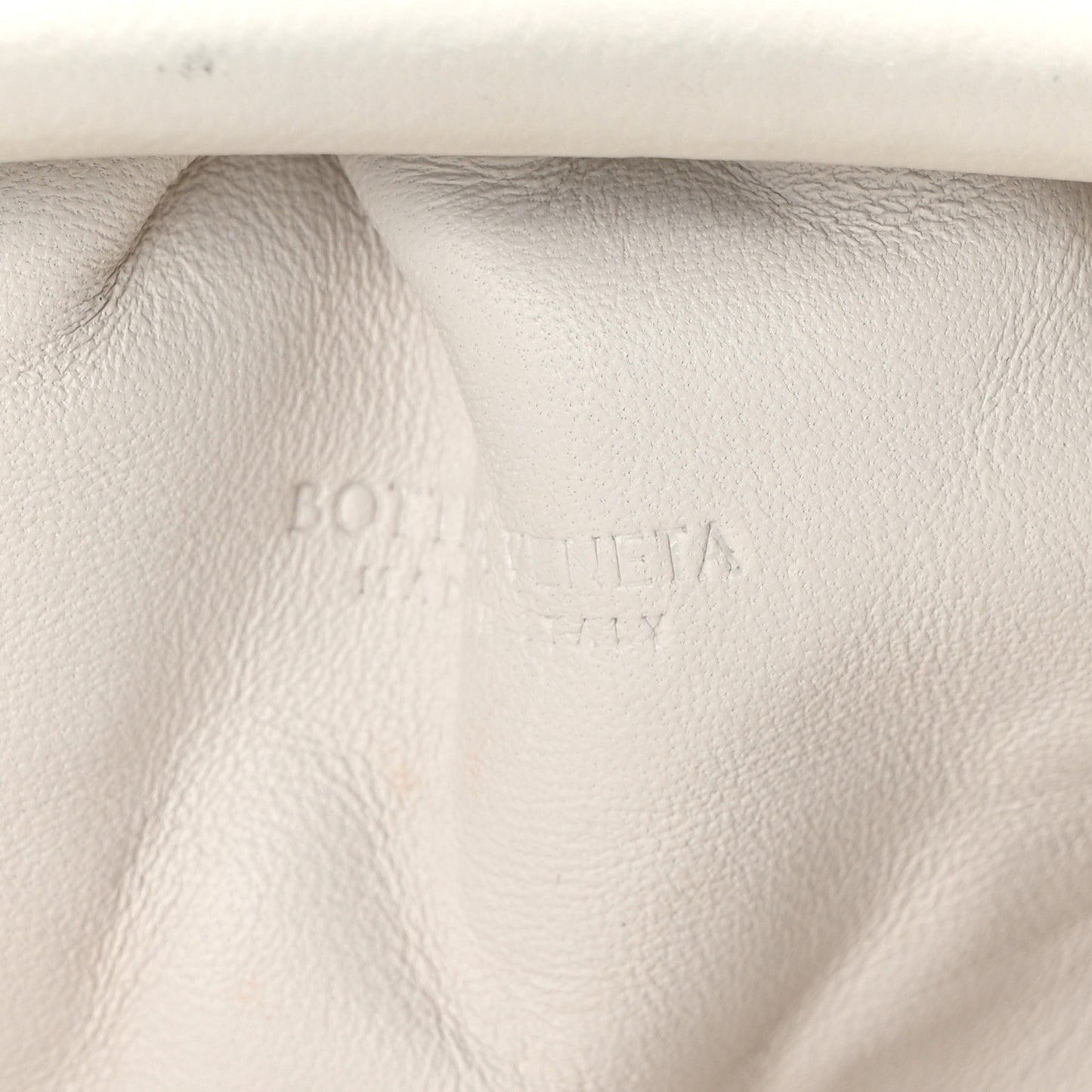 Nappa Intrecciato The Mini Pouch Chalk