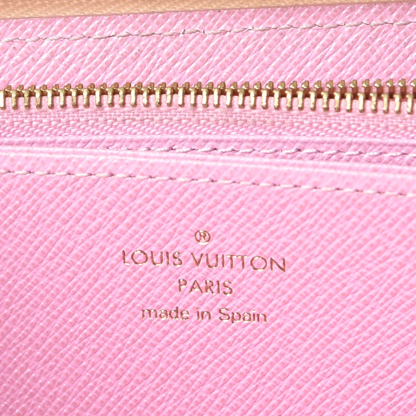 Damier Azur 2016 Christmas Animation Zippy Wallet Rose Ballerine
