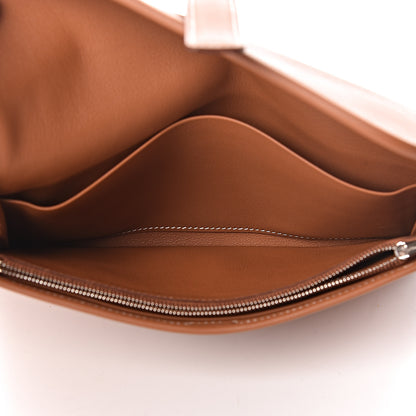 Hermes Swift Jige Duo Clutch Toffee 6 of 9