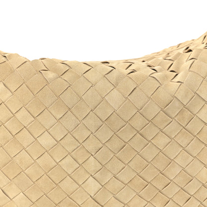 Bottega Veneta Suede Intrecciato Small Jodie Sand 8 of 10
