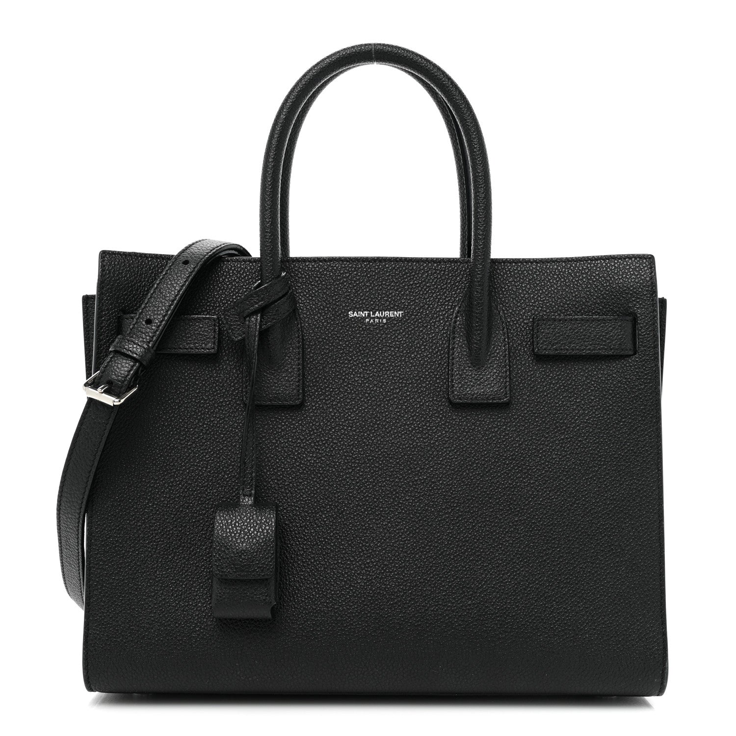 Saint Laurent Grain De Poudre Baby Sac De Jour Black 1 of 14