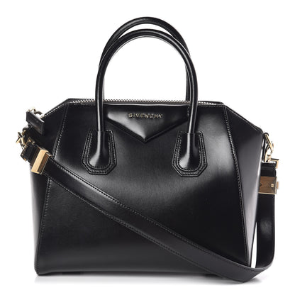 Givenchy Shiny Lord Calfskin Small Antigona Black 1 of 9