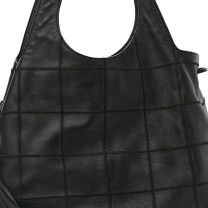 Chanel Calfskin Square Stitched Tassel Bag Black 8 of 13