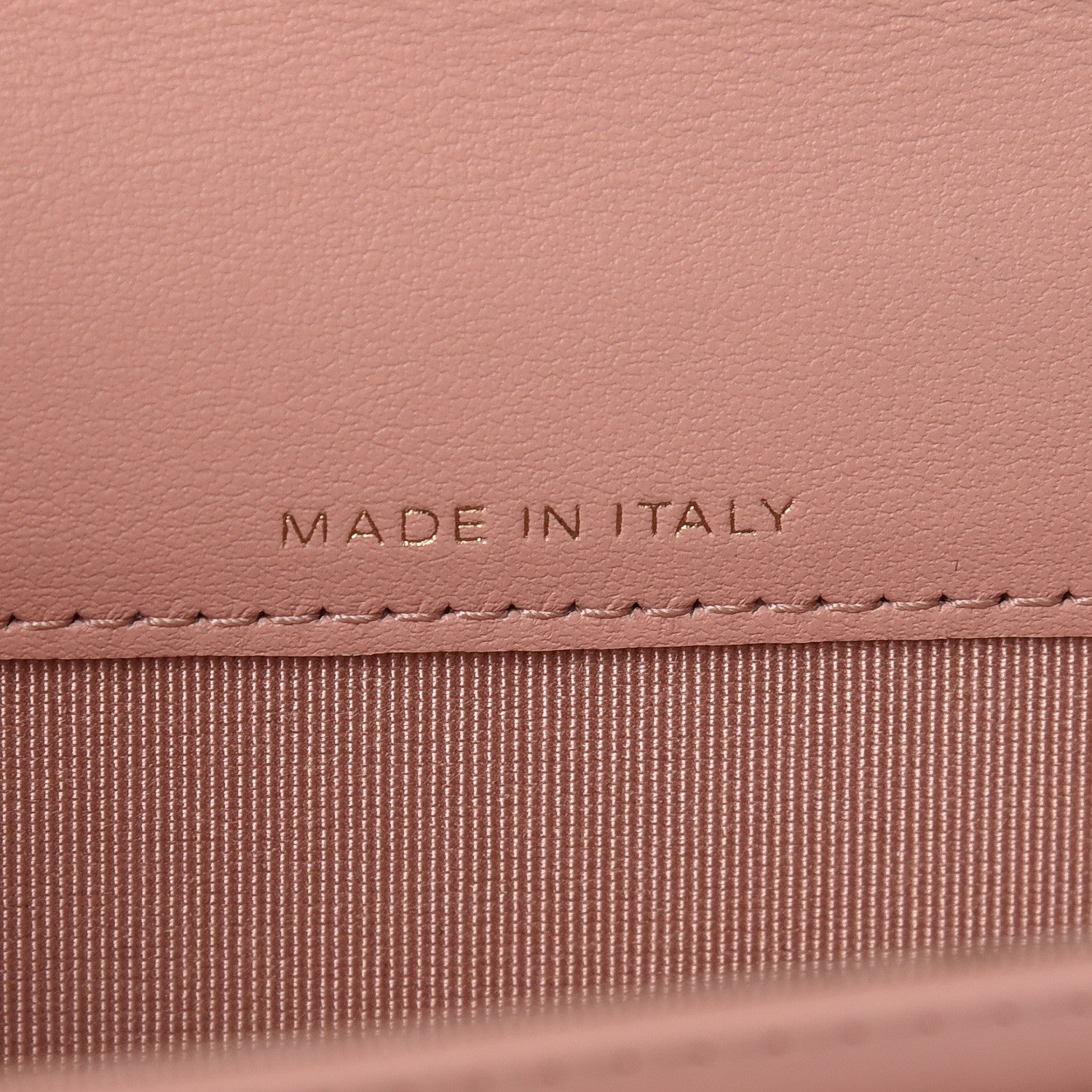 Chanel Aged Calfskin Quilted Reissue Flap Card Holder Pink 6 of 15