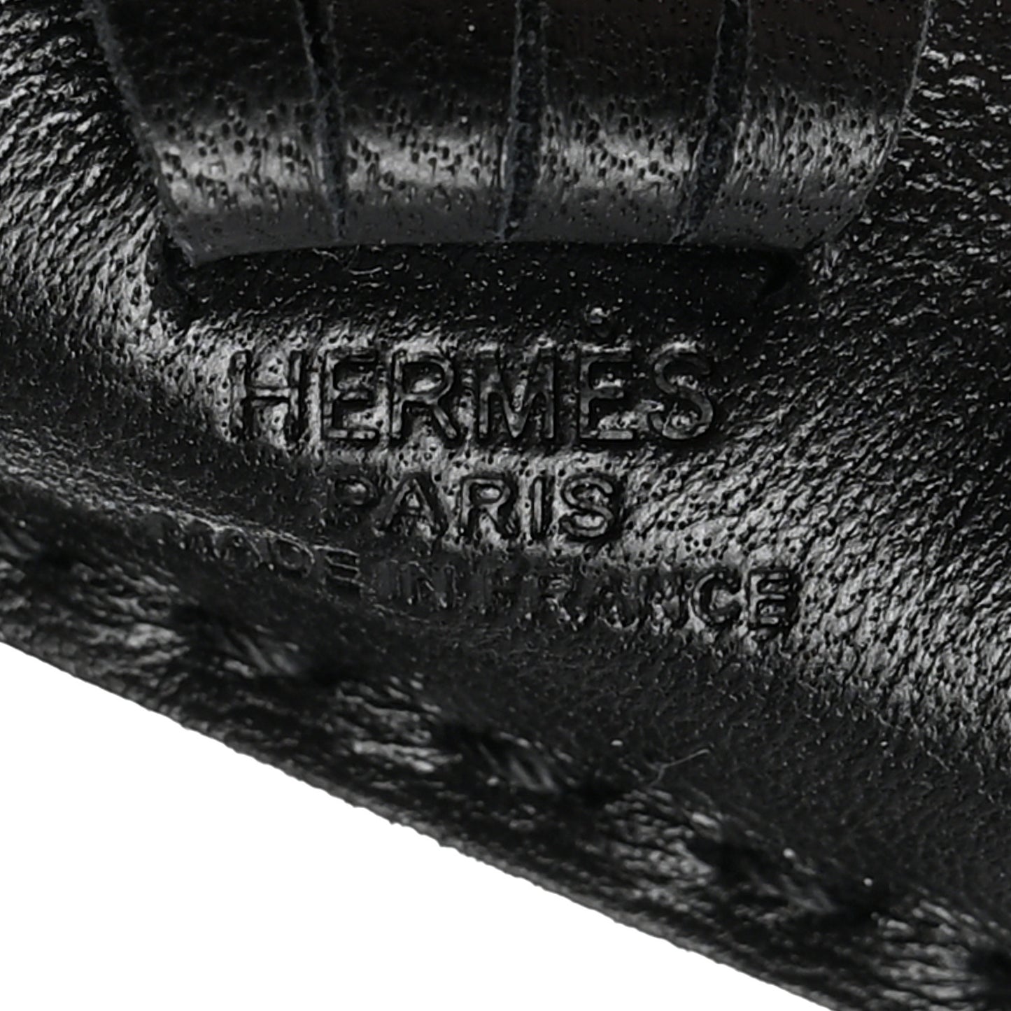Milo Lambskin Hippo Bag Charm So Black