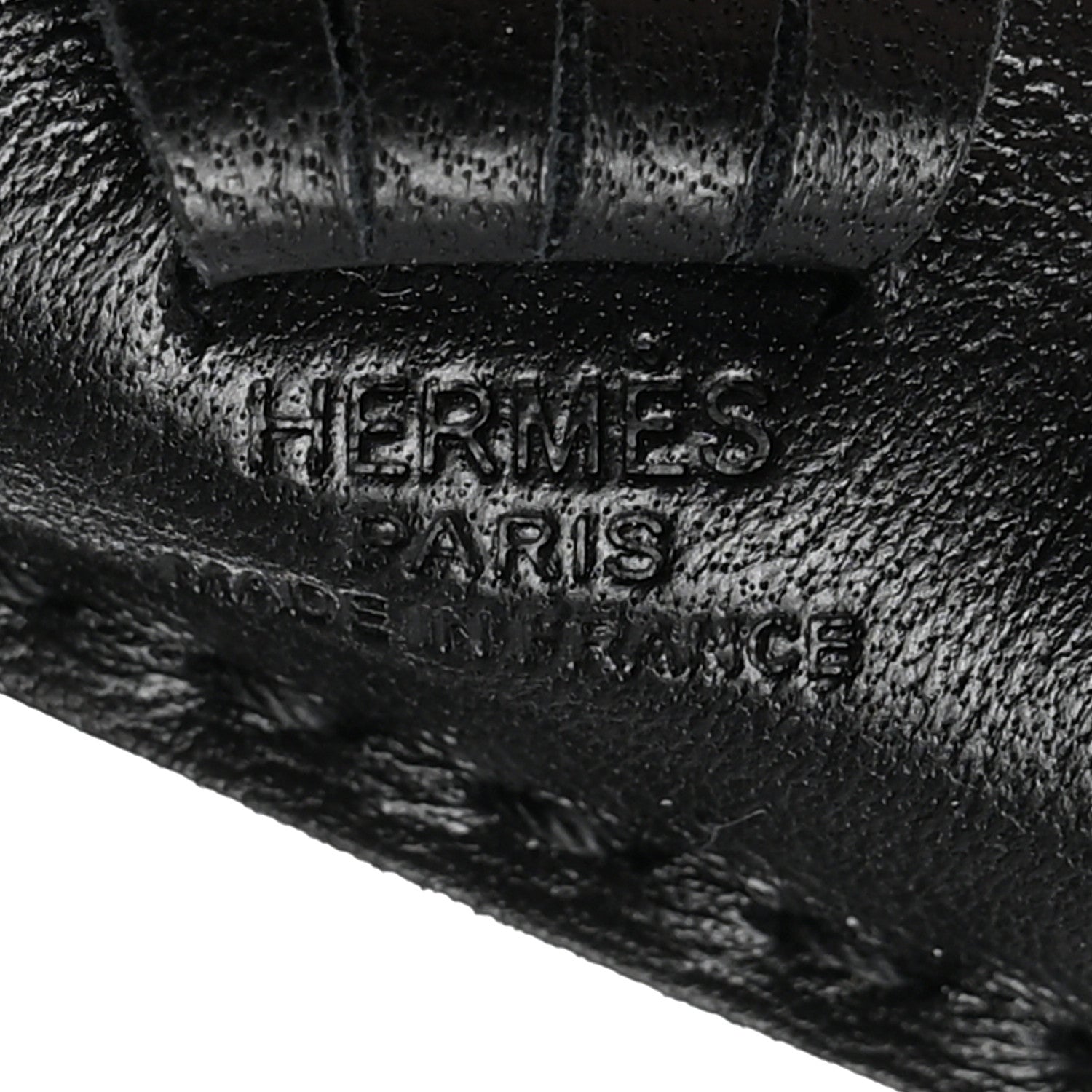 Hermes Milo Lambskin Hippo Bag Charm So Black 3 of 5