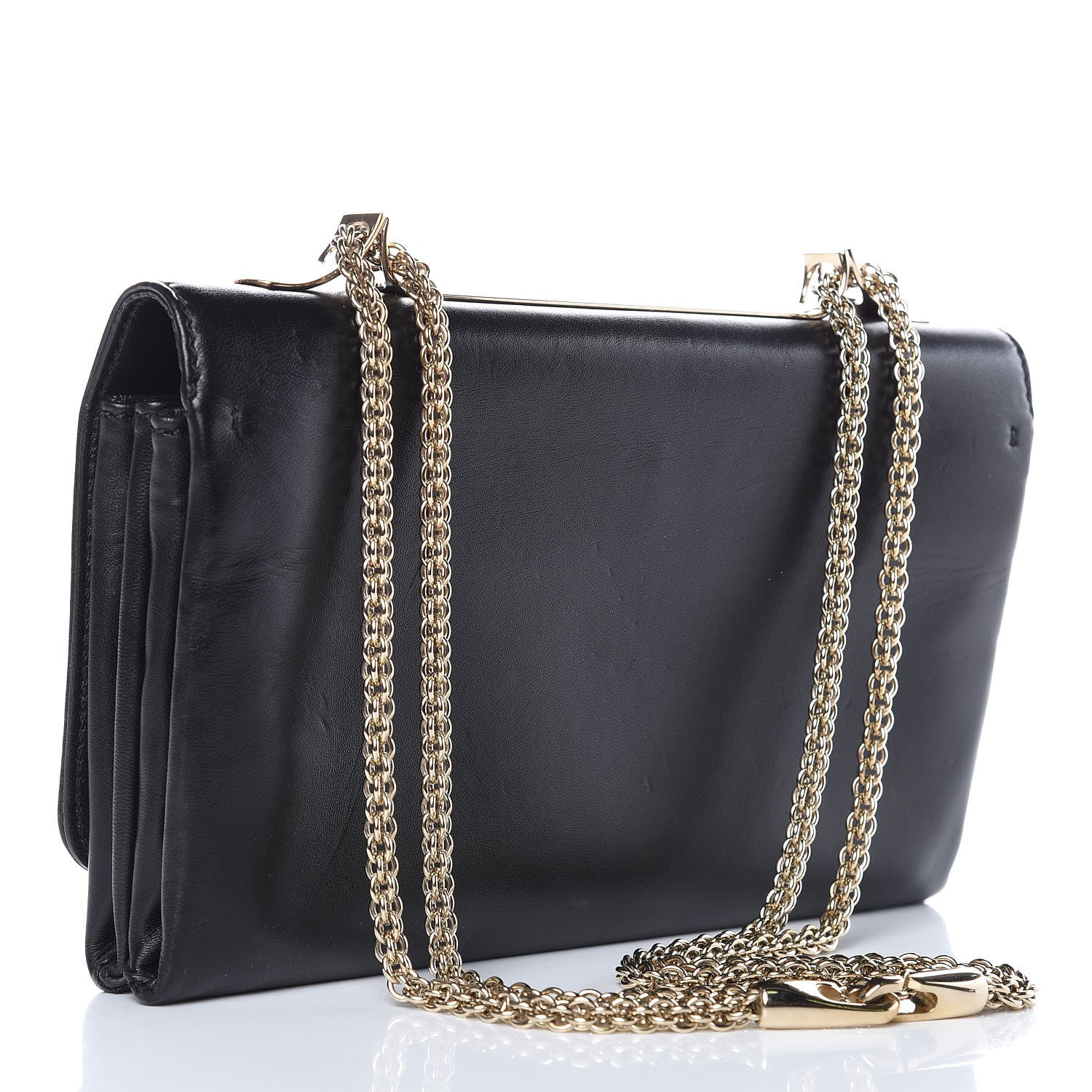Valentino Garavani Nappa Va Va Voom Shoulder Bag Black 3 of 13