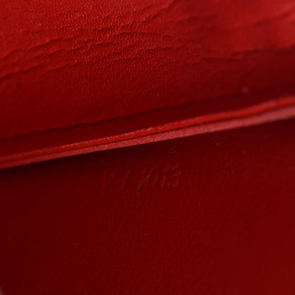 Louis Vuitton Vernis Lexington Pochette Rouge 7 of 7