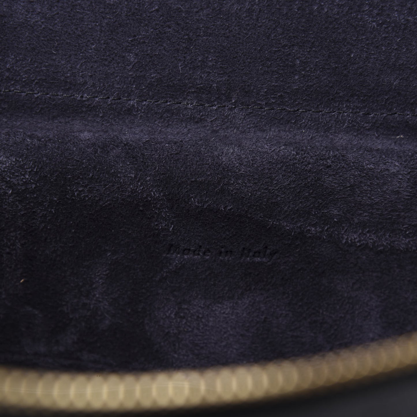 Baby Grained Calfskin Mini Belt Bag Black