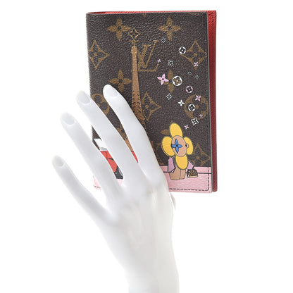 Louis Vuitton Monogram 2019 Christmas Animation Passport Cover Rouge 2 of 7