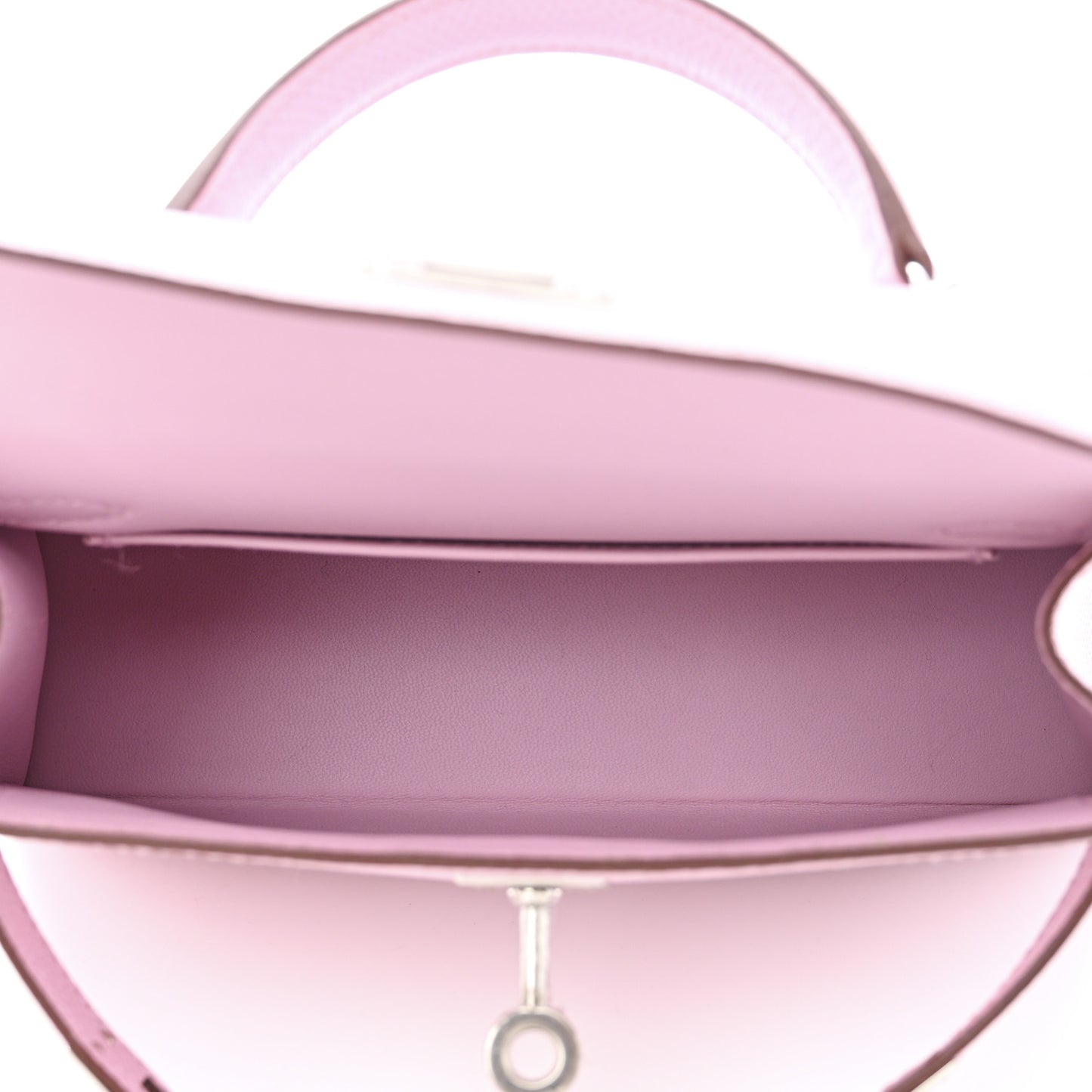 Epsom Mini Kelly Sellier 20 Mauve Sylvestre