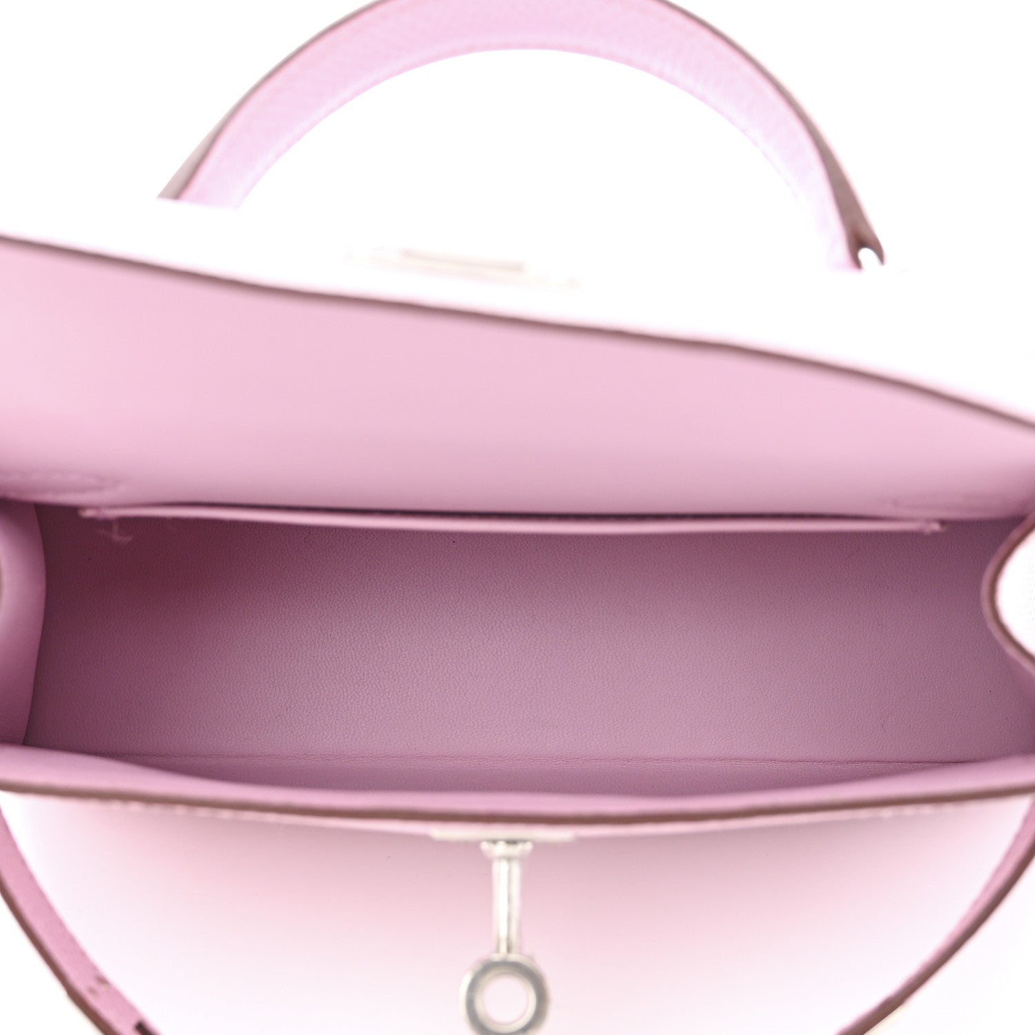 Hermes Epsom Mini Kelly Sellier 20 Mauve Sylvestre 5 of 14