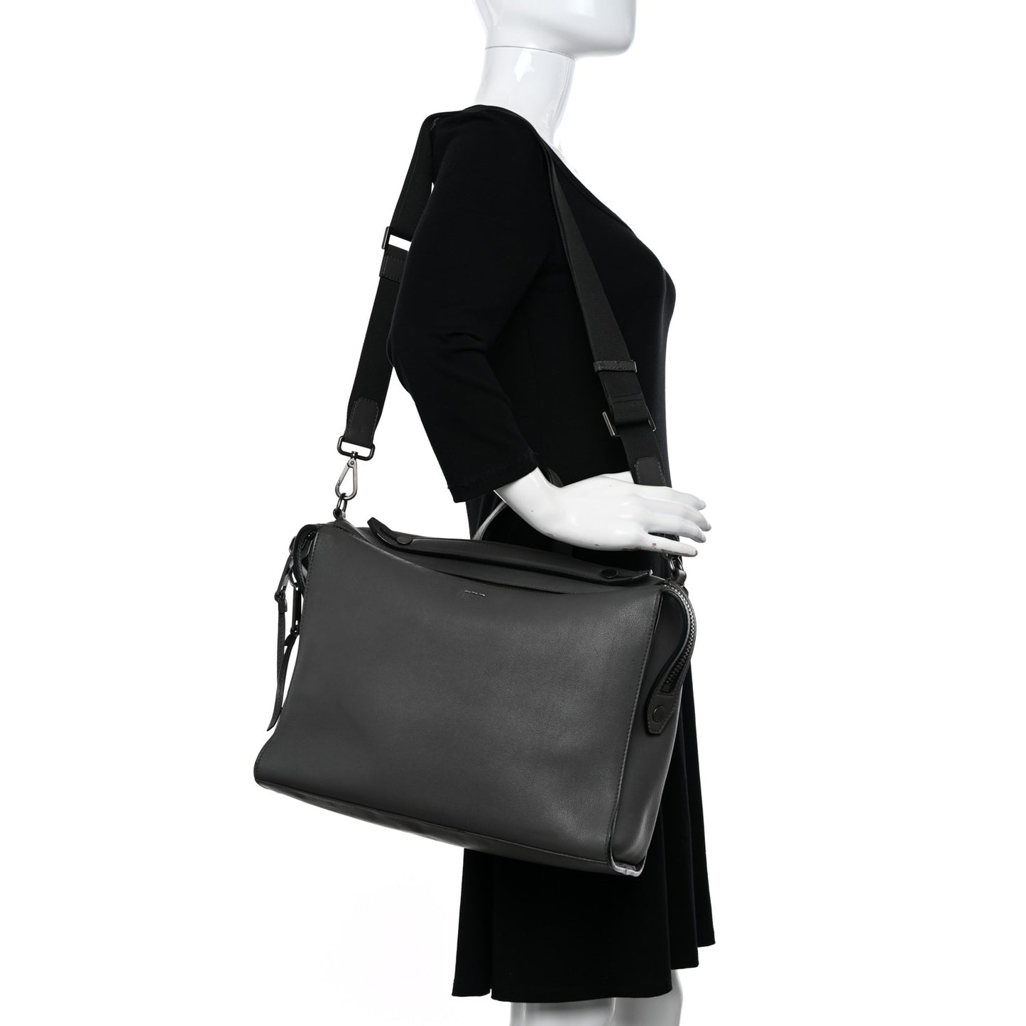 Vitello Dolce Lui Urban Briefcase Carbone