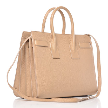 Saint Laurent Grained Calfskin Small Sac De Jour Nude Powder 3 of 15
