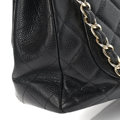 Chanel Caviar Quilted Jumbo Single Flap Black 12 of 18