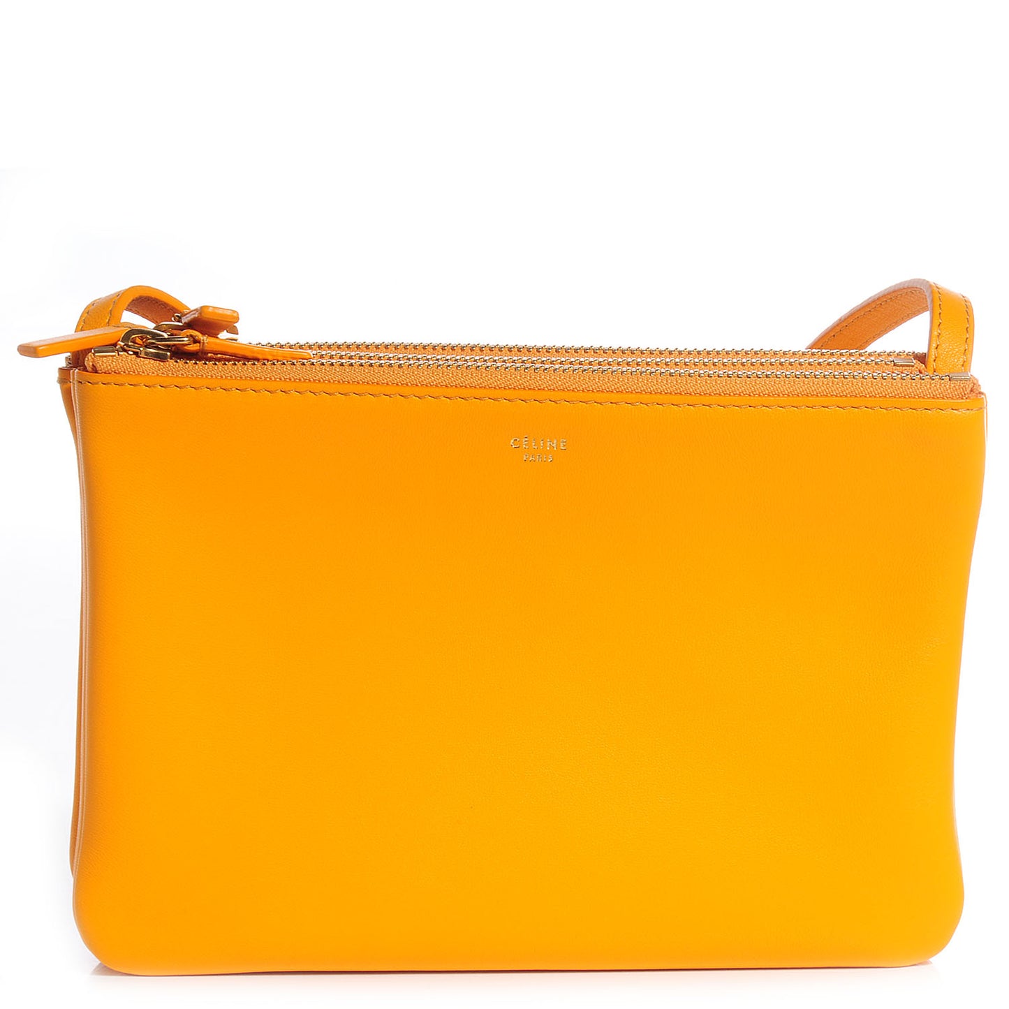 Lambskin Small Trio Crossbody Bag Sunflower