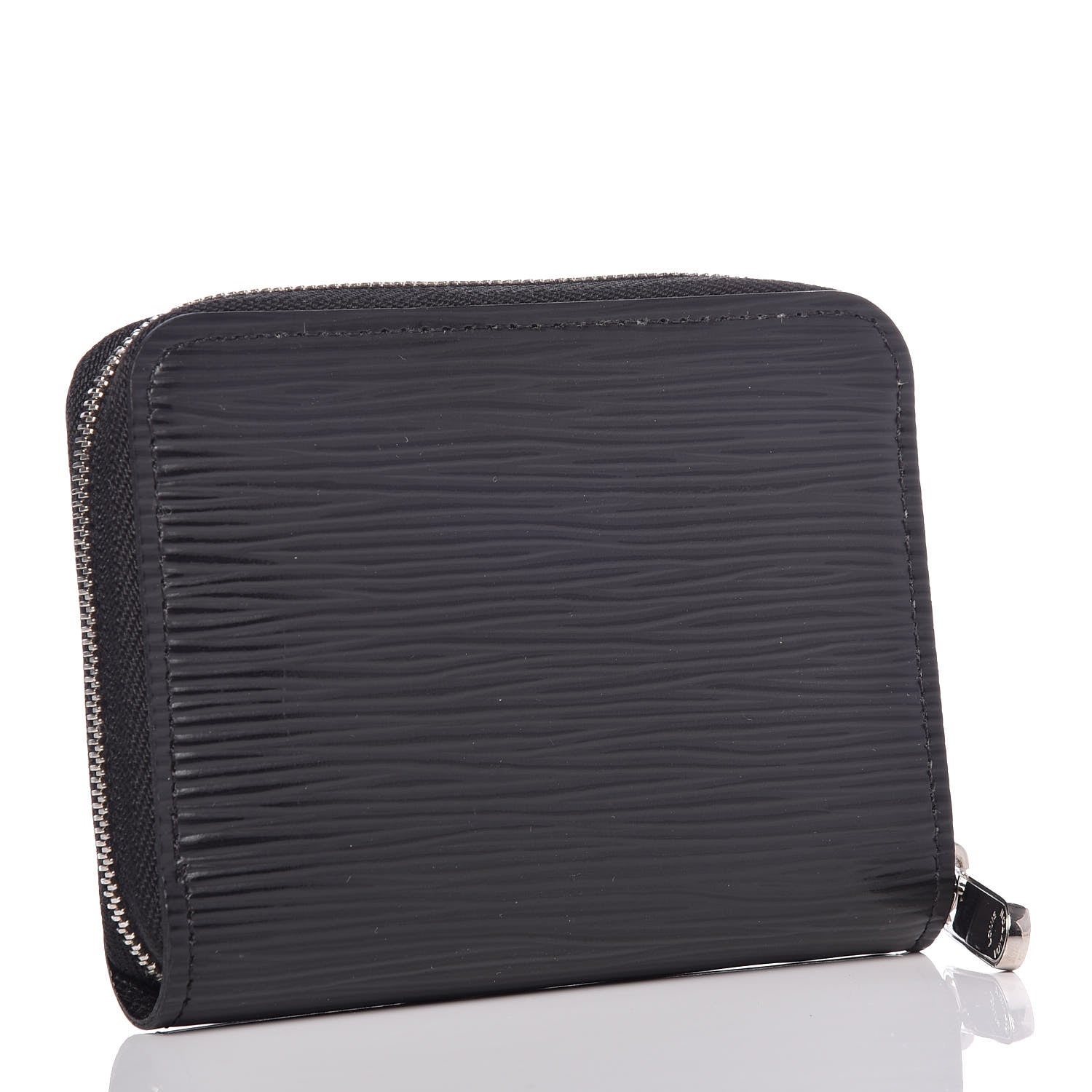 Louis Vuitton Epi Zippy Coin Purse Black 3 of 7