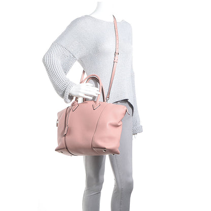 Louis Vuitton Veau Cachemire Soft Lockit MM Magnolia 2 of 7