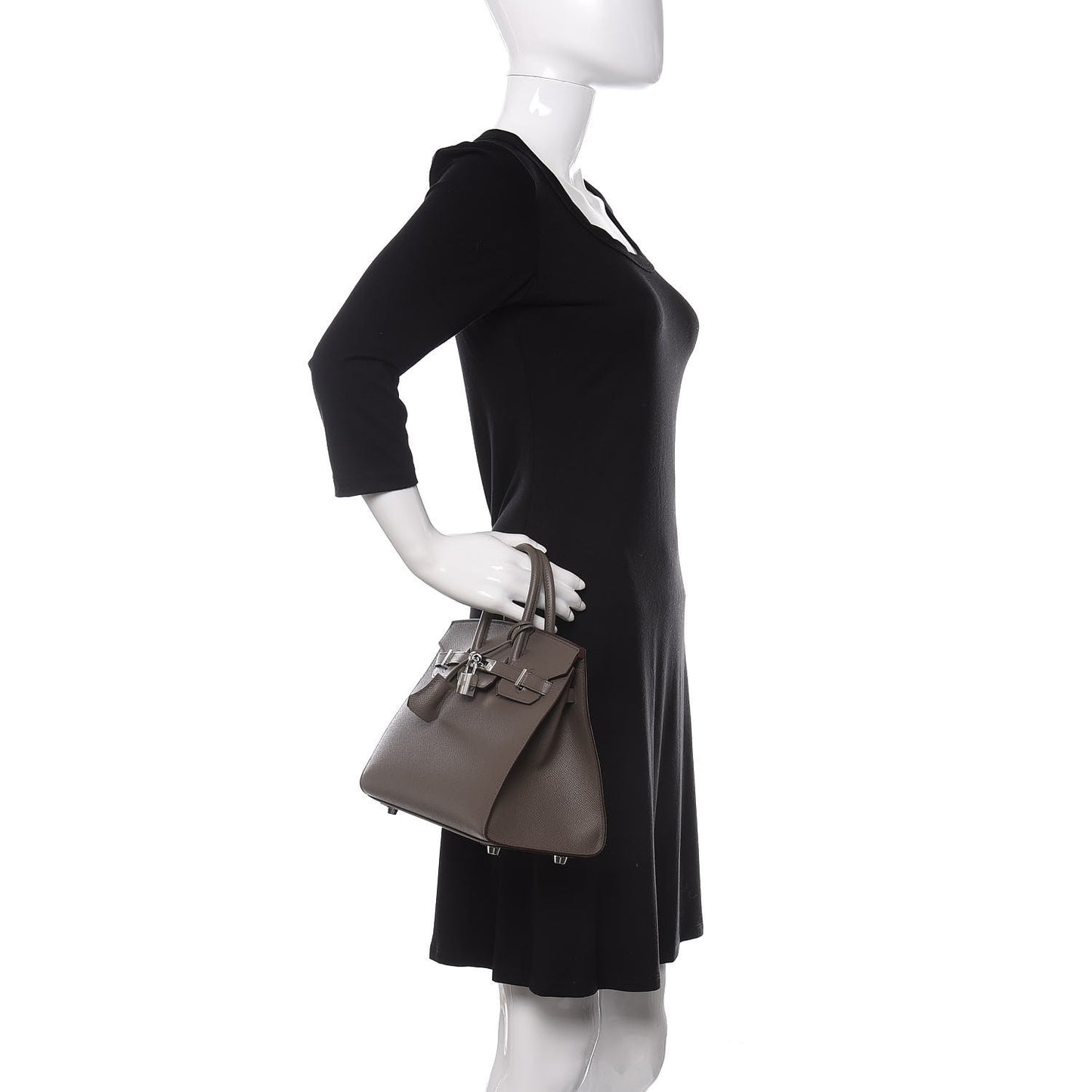 Epsom Birkin Sellier 25 Etain
