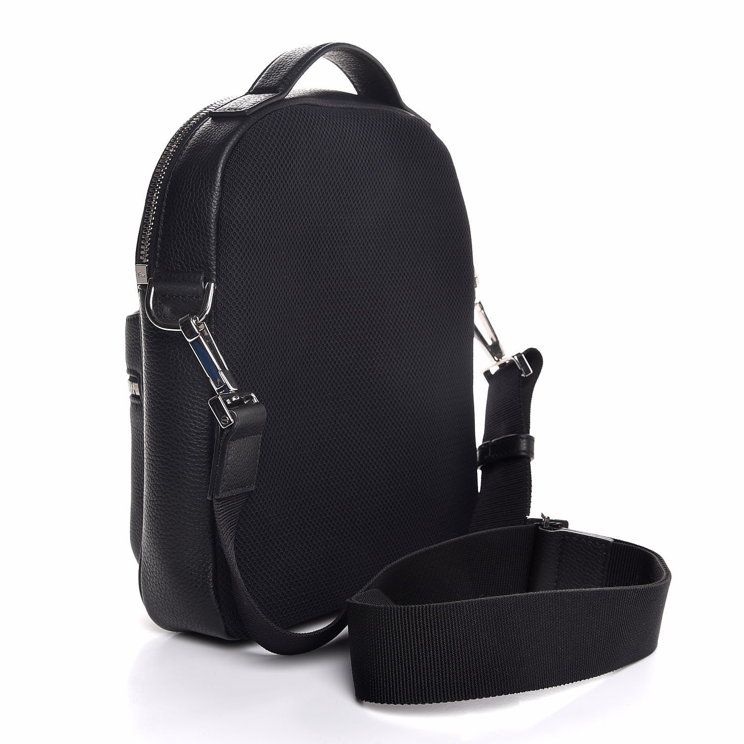 Christian Dior Grained Calfskin Mini Rider Backpack Black 304930 – FASHIONPHILE