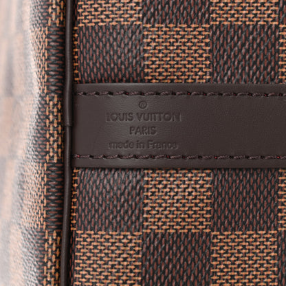Louis Vuitton Damier Ebene Speedy Bandouliere 25 6 of 9