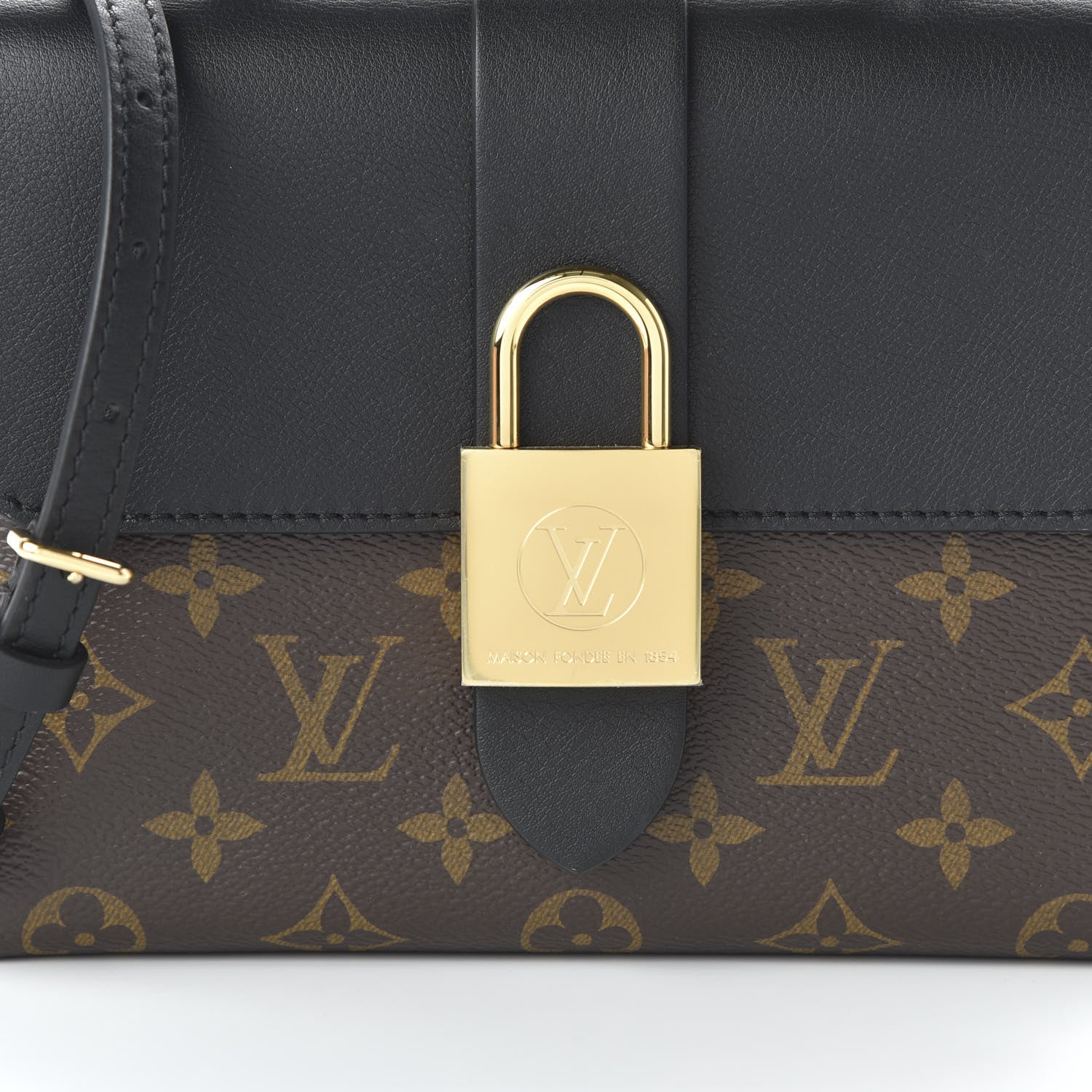 Louis Vuitton Monogram Locky BB Black 10 of 11