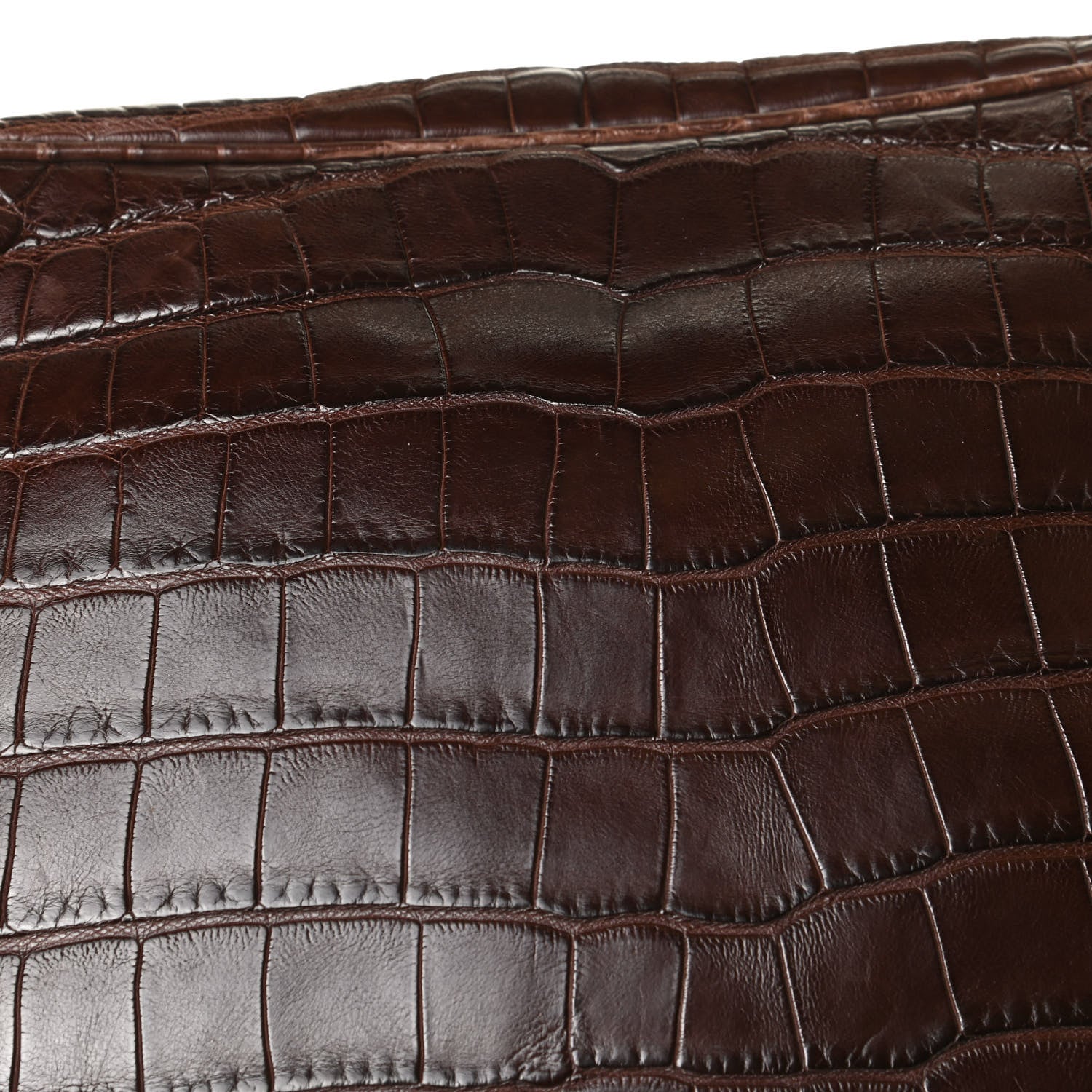 Gucci Crocodile Medium Messenger Bag Brown 13 of 16