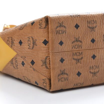 MCM Visetos Medium Klara Hobo Cognac Yellow 9 of 10