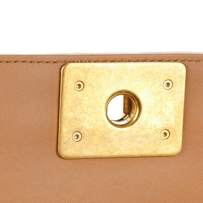 Chanel Lambskin Quilted Medium Boy Flap Camel 5 of 8