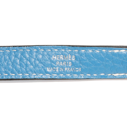 Hermes Taurillon Clemence Bolide 31 Blue Jean 15 of 25