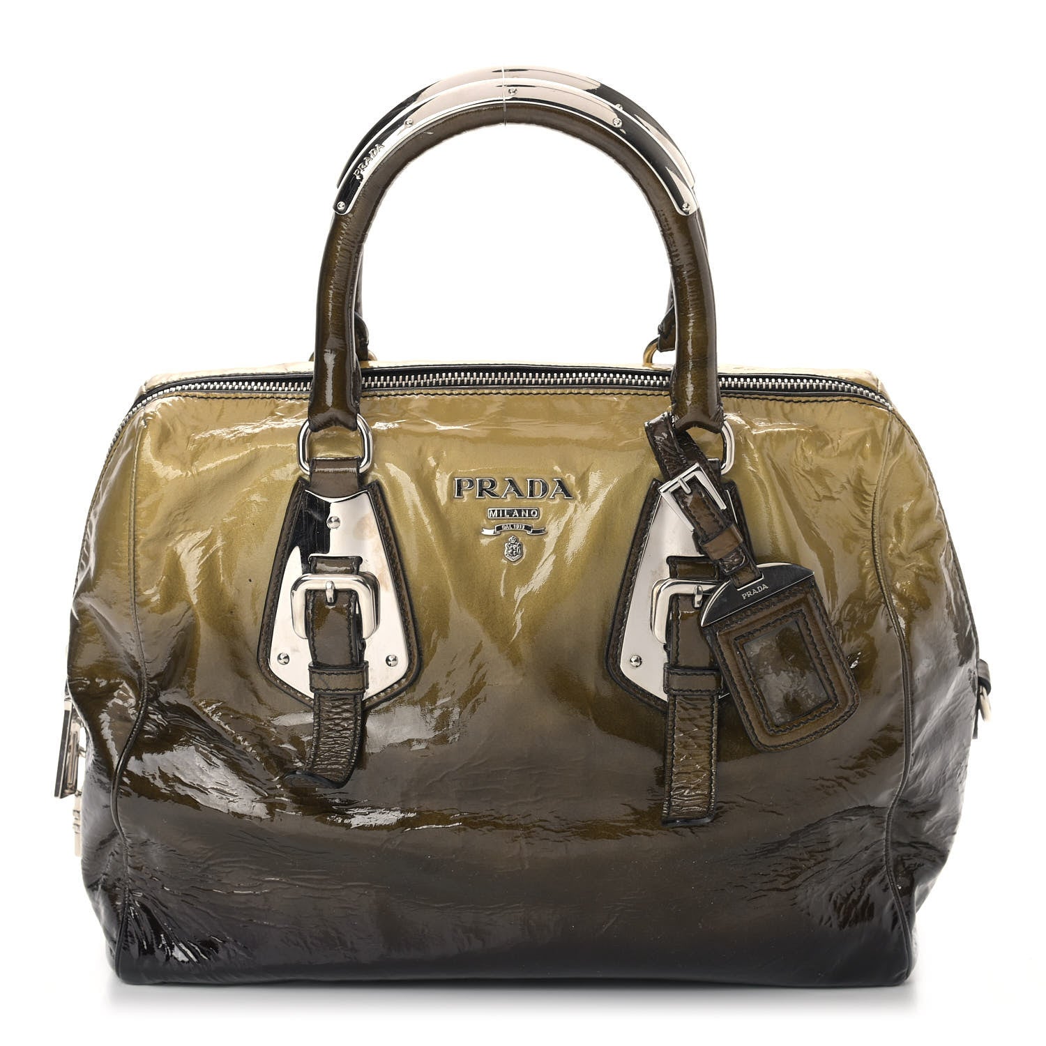 Prada Vernice Sfumata Bowler 1 of 10