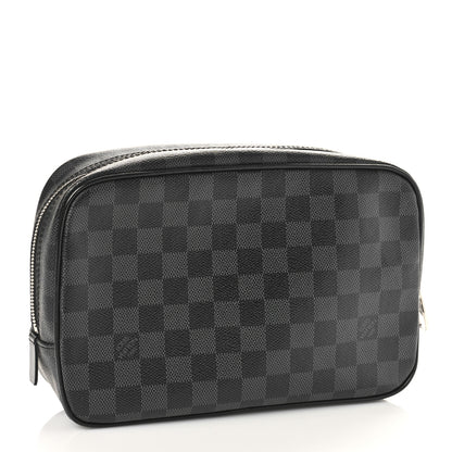 Louis Vuitton Damier Graphite Toilet Pouch GM 3 of 8
