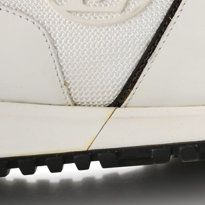 Louis Vuitton Calfskin Monogram Run Away Sneakers 38 White 14 of 14