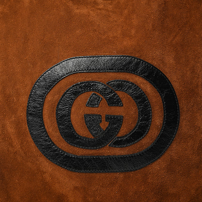 Gucci Suede Large Ophidia Vertical Shopping Tote Chestnut 13 of 13