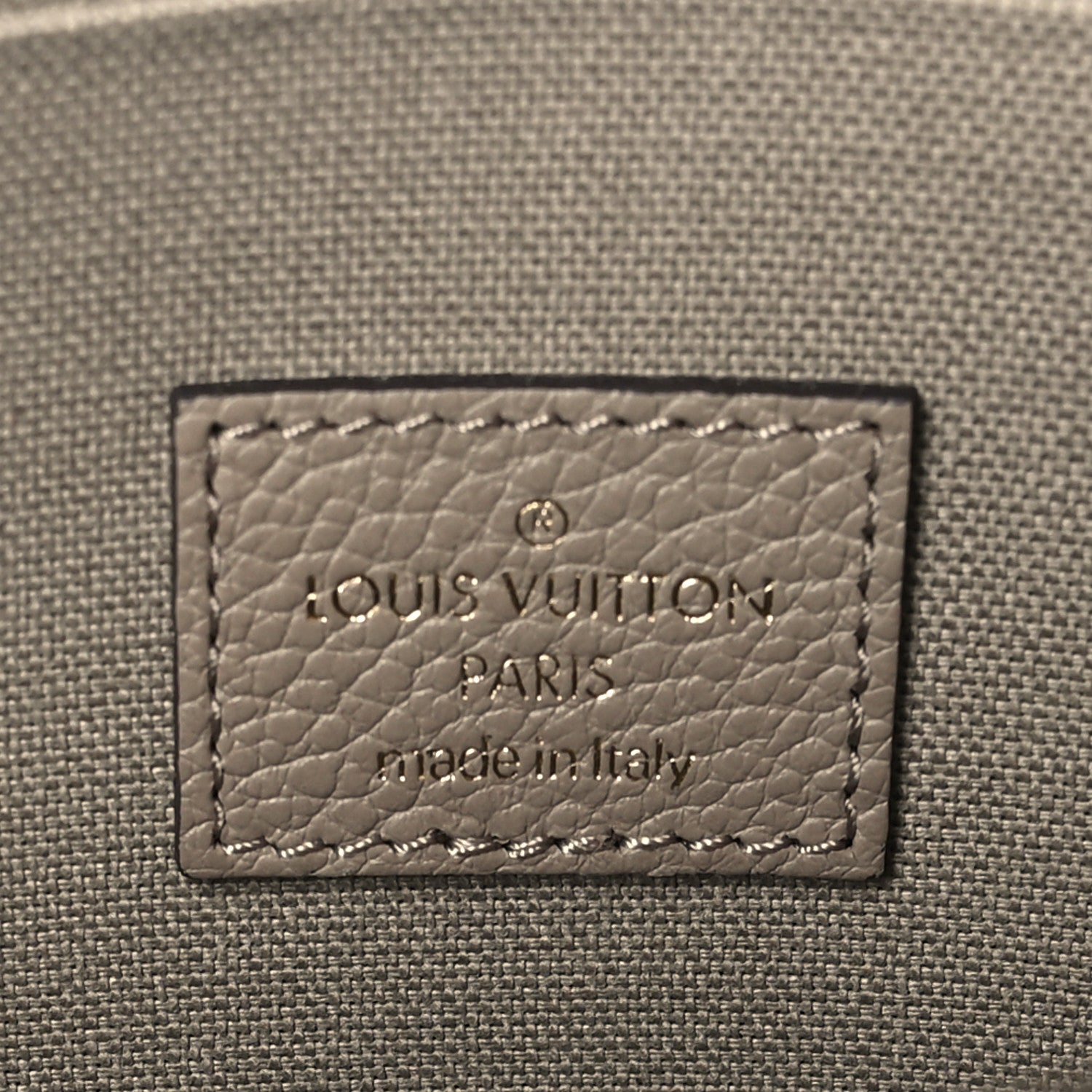 Louis Vuitton Empreinte Monogram Giant Felicie Pochette Tourterelle Creme 7 of 9