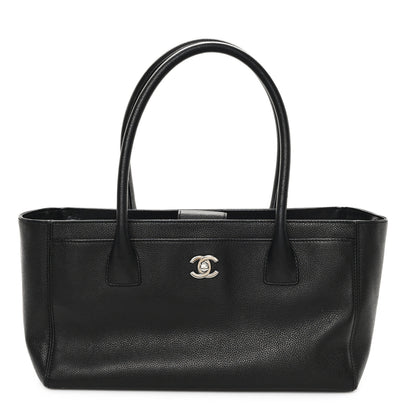 Chanel Calfskin Small Cerf Executive Shopper Tote Black 1 of 13