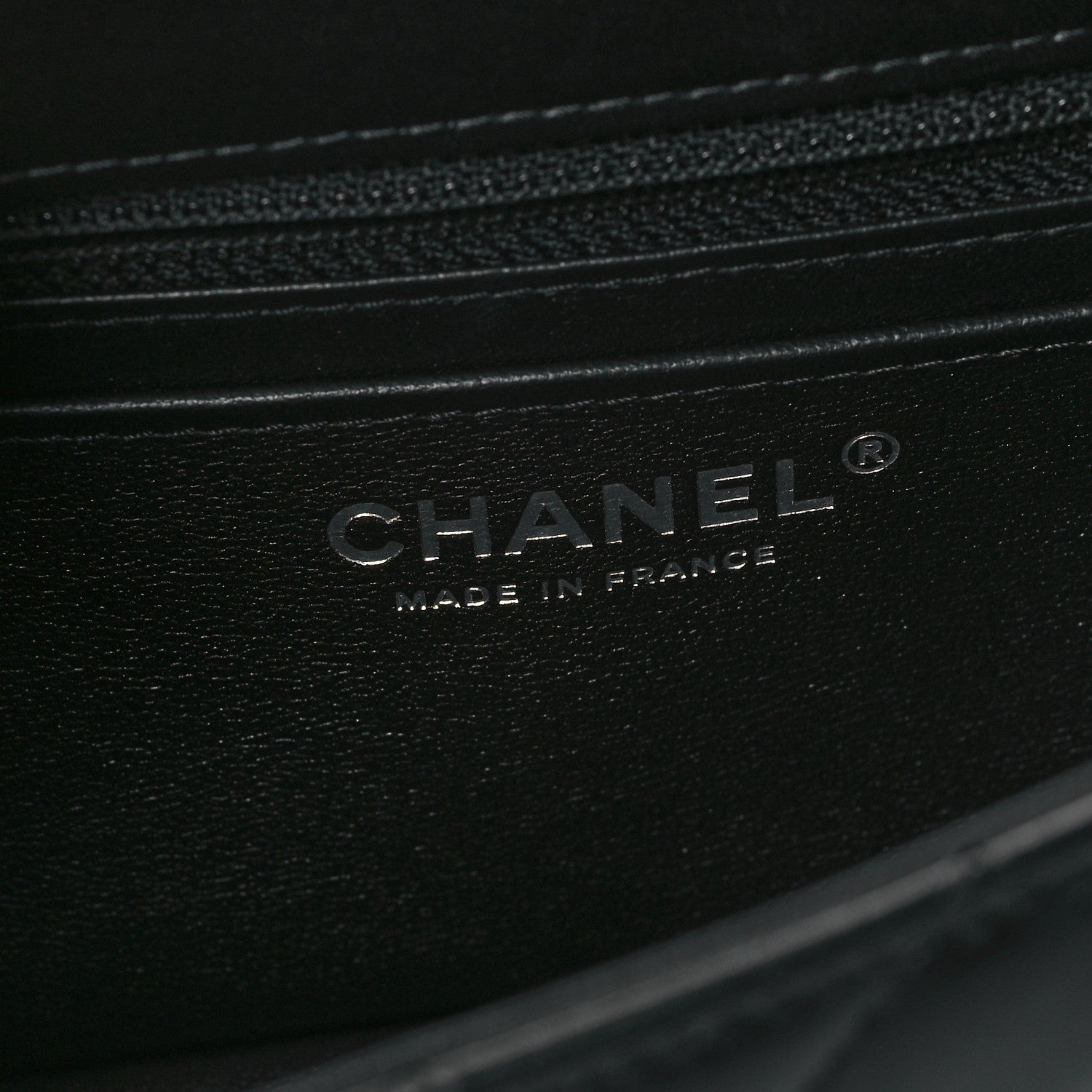 Chanel Lambskin Quilted Mini Rectangular Flap Black 6 of 11