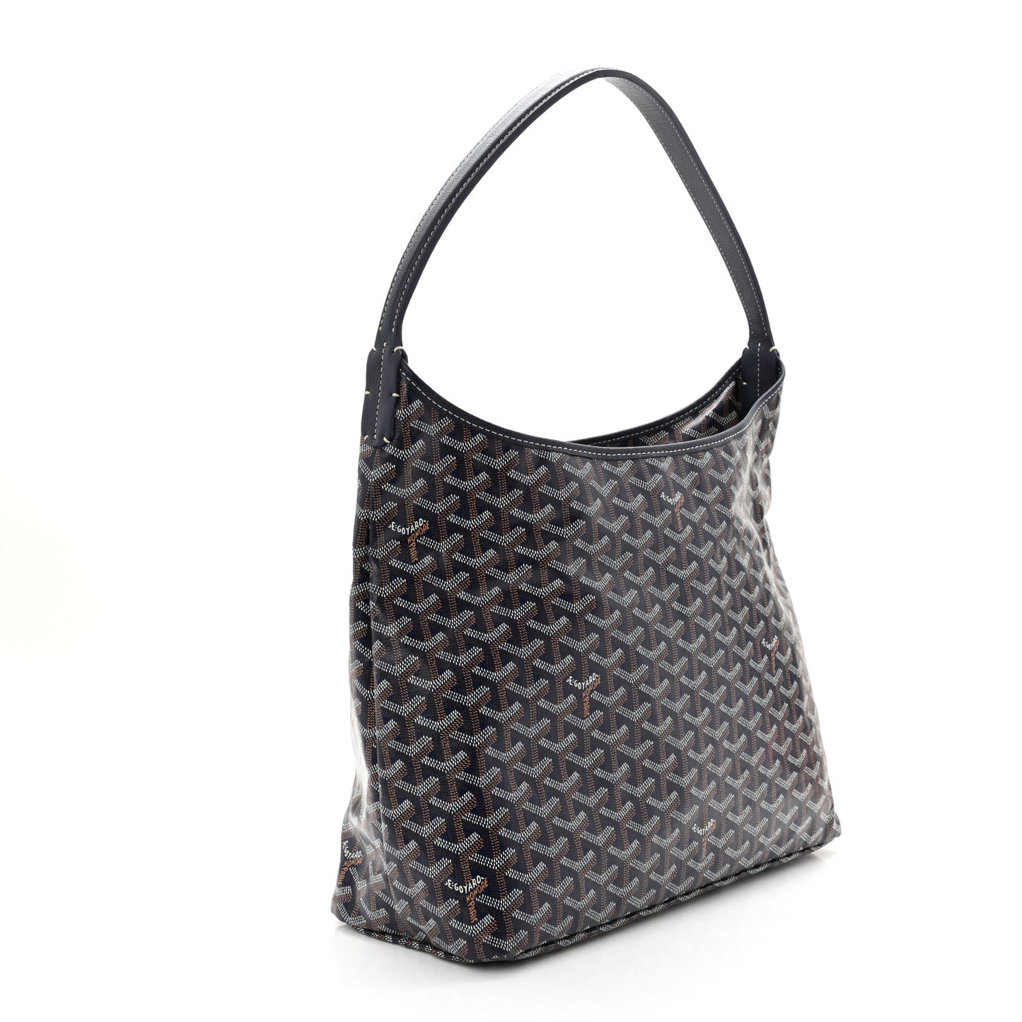 Goyardine Boheme Hobo Navy Blue