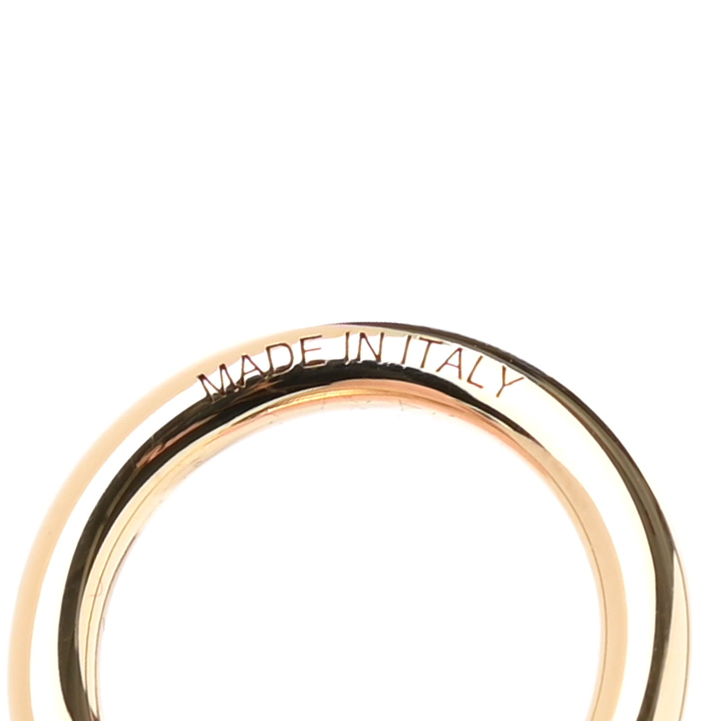 Permabrass Mors Scarf Ring Gold
