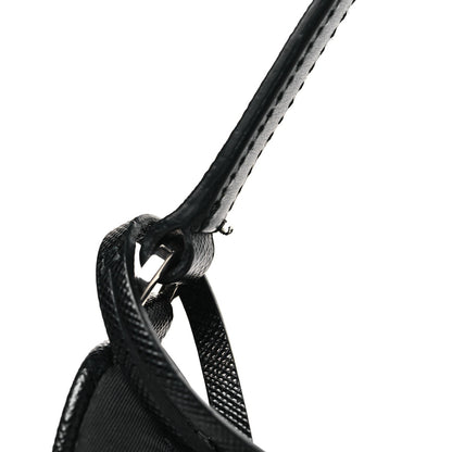 Prada Tessuto Nylon Saffiano Mini Re-Edition 2005 Bag Black 12 of 12