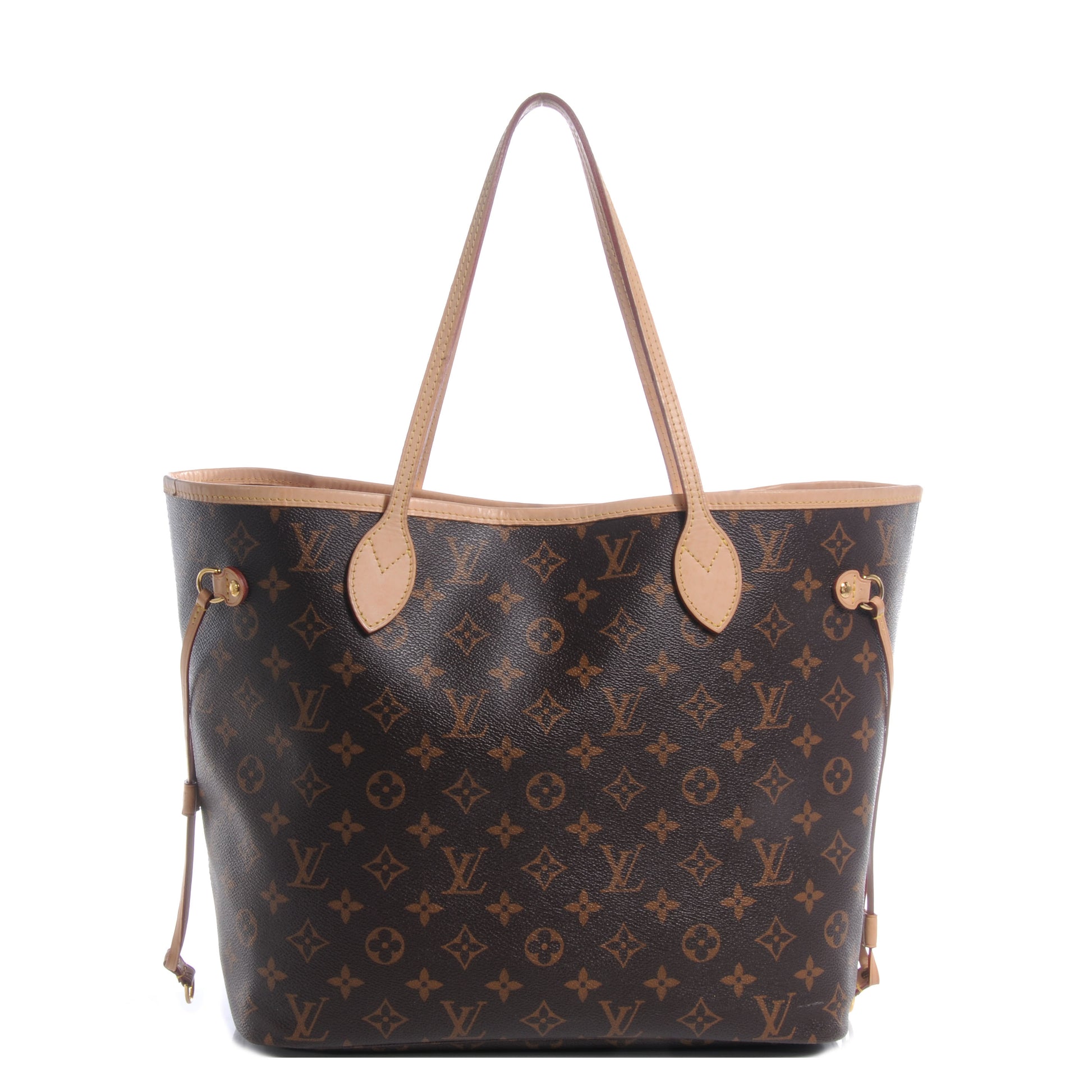 Louis Vuitton Monogram Neverfull MM Fuchsia 1 of 8
