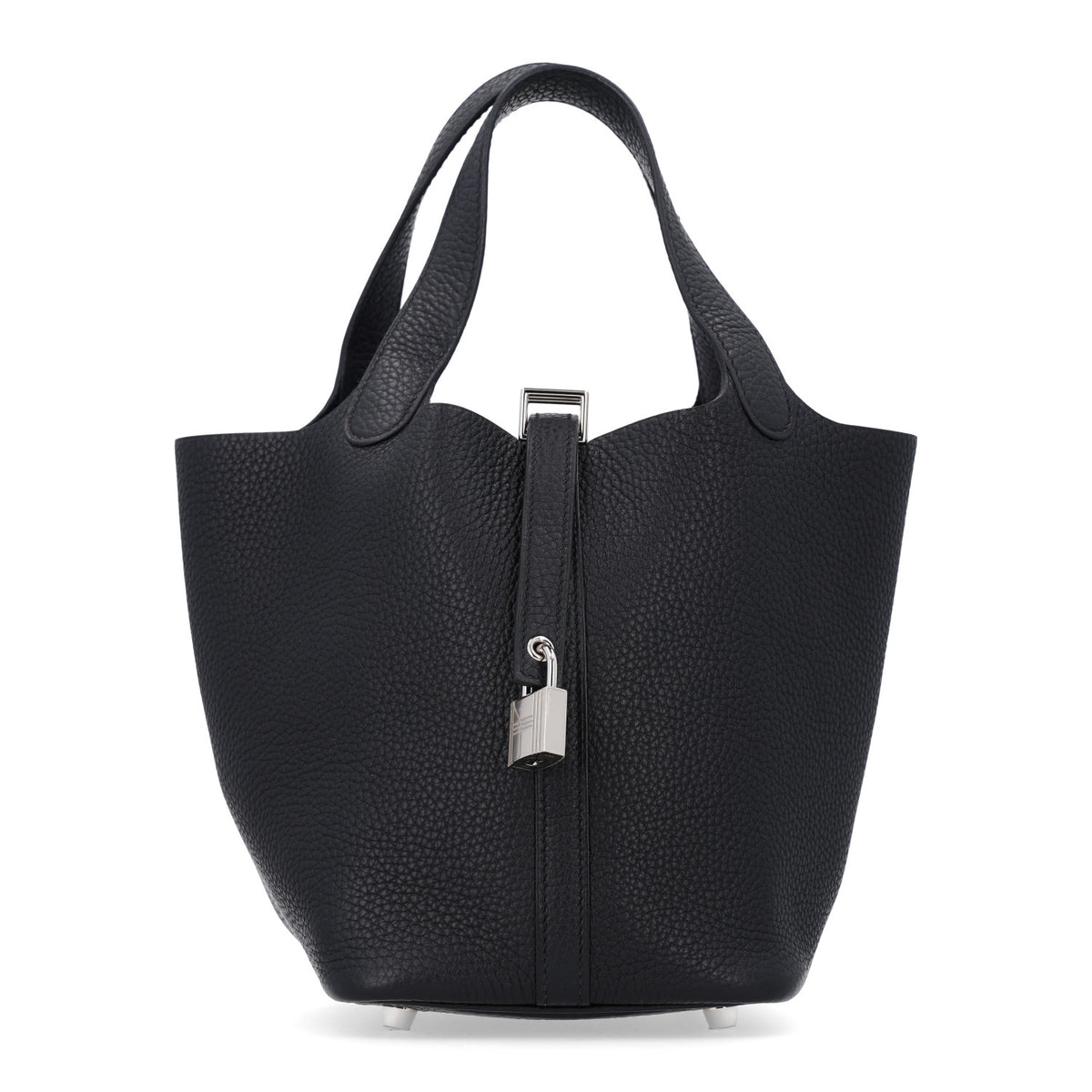 Hermes Taurillon Clemence Picotin Lock 18 PM Black 1 of 10