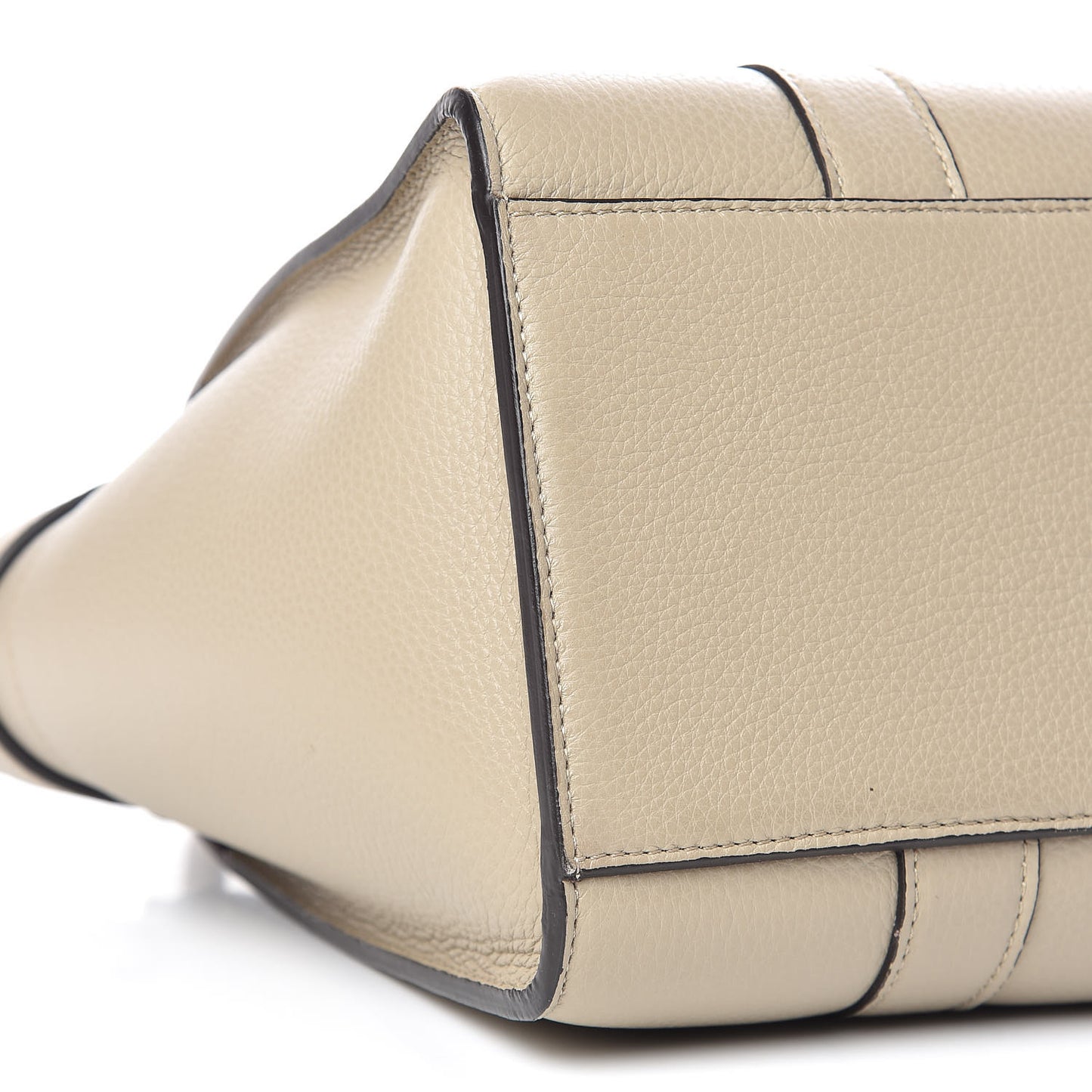Classic Grain Small Bayswater Zip Tote Dune