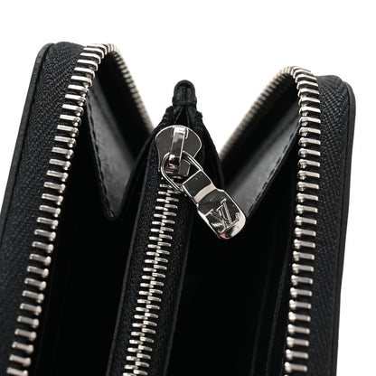 Louis Vuitton Epi Clemence Wallet Black 7 of 8