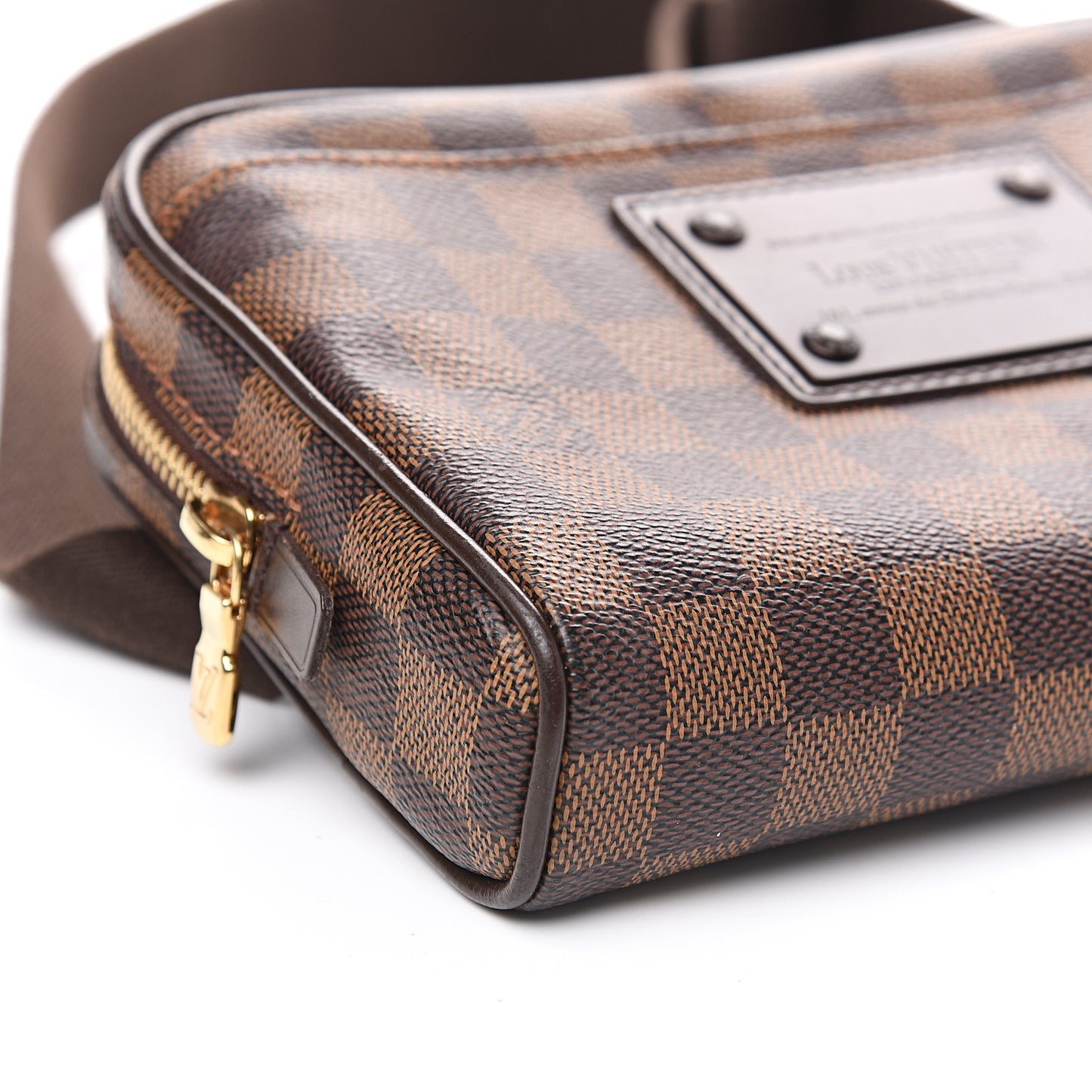 Damier Ebene Brooklyn Bum Bag
